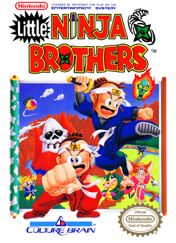 Little Ninja Brothers (Europe) box art